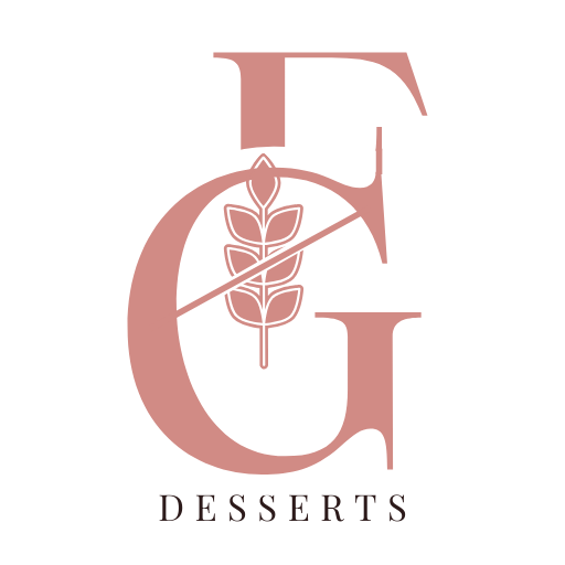 Gfree Desserts Logo - Gluten Free Bakery with Wheat Emblem