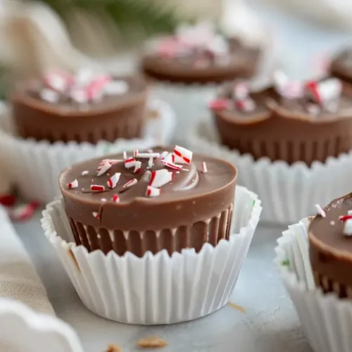 The Ultimate Gluten And Dairy Free Desserts For Christmas Everyone Will Love 9 dairy free peppermint fudge bites recipe card