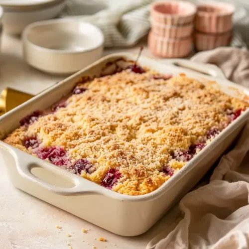 Gluten Free Nut Free Desserts for Beginners That Actually Taste Good 7 easy gluten free cherry dump cake recipe card