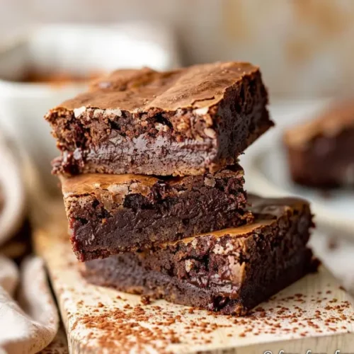8 Gluten Dairy Egg Free Desserts You’ll Actually Crave 5 Fudgy Avocado Cacao Brownies (Vegan + Flourless) on a light surface with soft natural light.