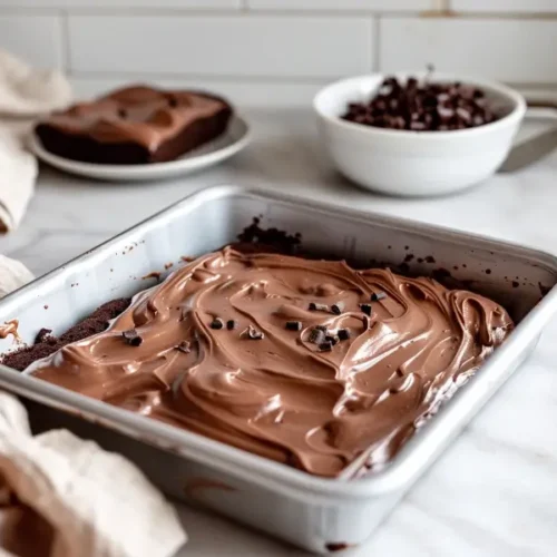 gluten free texas sheet cake recipe card