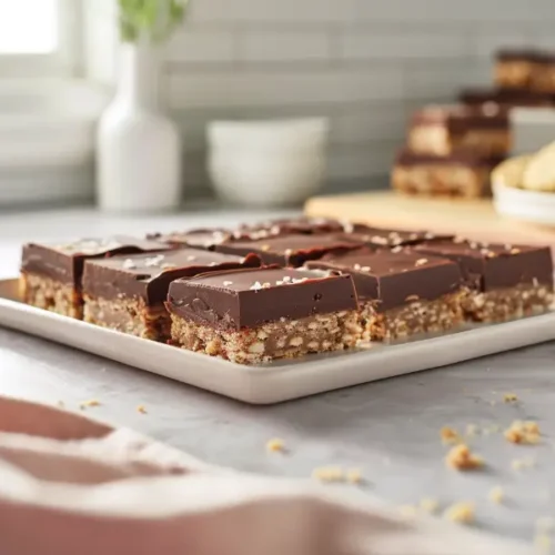 8 Gluten Dairy Egg Free Desserts You’ll Actually Crave 3 no bake chocolate sunbutter bars nut free recipe card