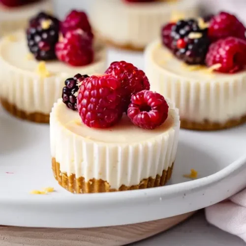 10 Irresistible Vegan Gluten Free Desserts You’ll Want To Make Again And Again 17 no bake mini vegan cheesecakes recipe card
