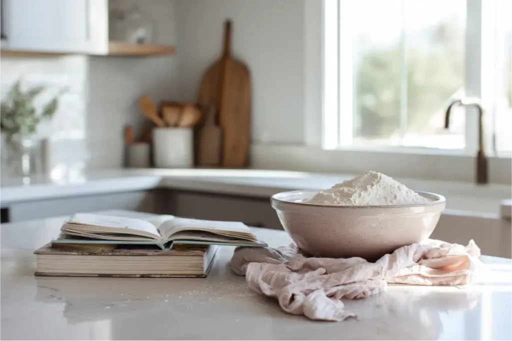 The Ultimate Guide to Easy Gluten-Free Desserts 2 Modern Texas kitchen with gluten-free baking tools and soft morning light for easy gluten-free desserts.