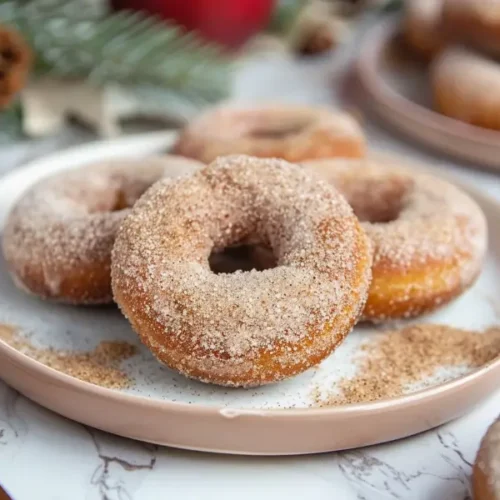 The Best Easy Gluten Free Thanksgiving Desserts for a Crowd 21 vegan gluten free apple cider baked donuts recipe card