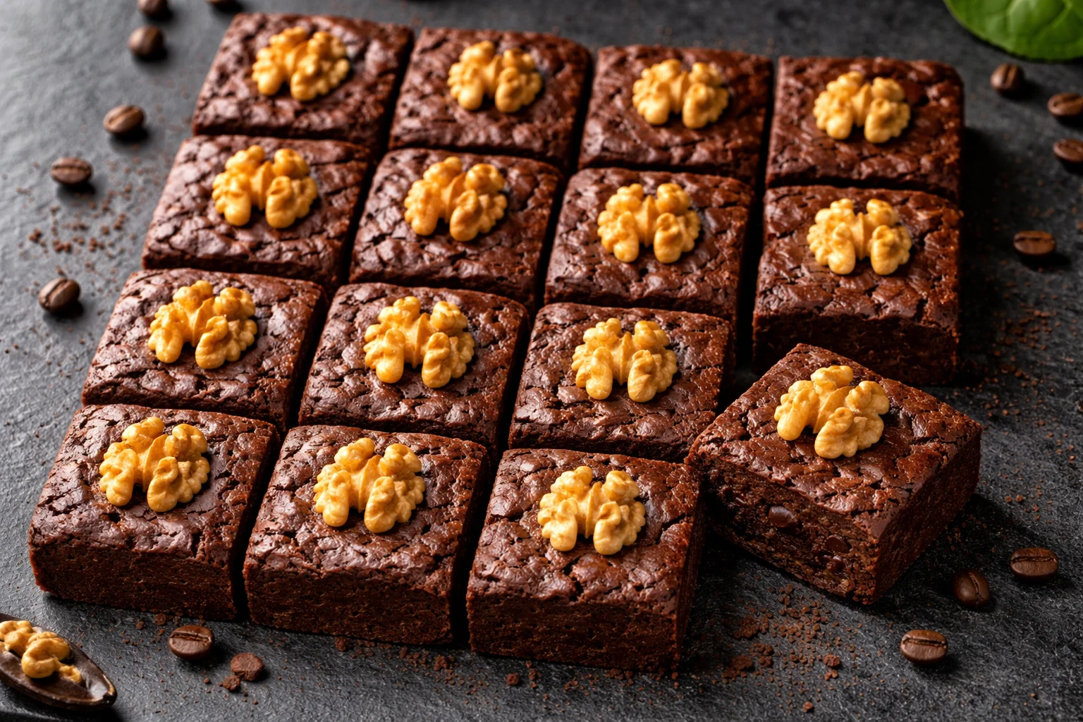 Indulge in Rich GLUTEN FREE Chocolate Coffee Brownies!