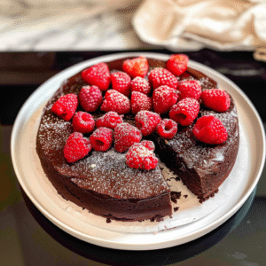 Gluten Free 3-Ingredient Flourless Chocolate Cake
