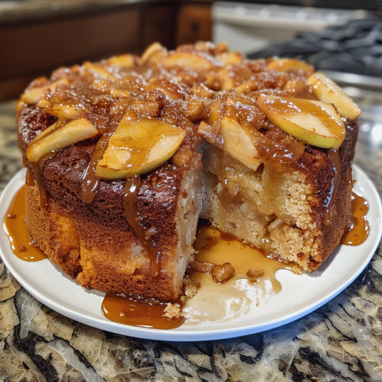 Apple Fritter Cake (Gluten-Free)